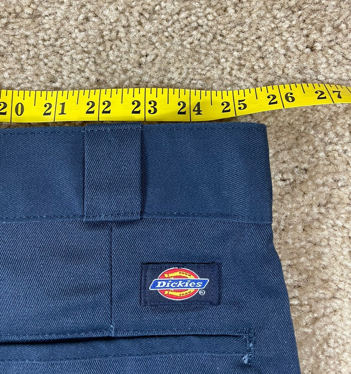 Vintage Dickies 874 Original Fit Men's Sz 50x30 Chino Blue Work