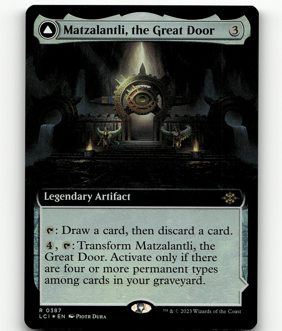 FOIL - MTG Matzalantli, the Great Door (Extended Art) The Lost