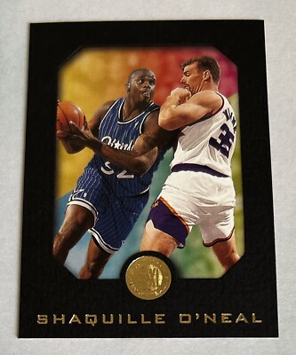Shaquille O'Neal 1996 Skybox E-XL #60 Orlando Magic HOF