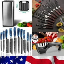 Kitchen Knife Set Stainless Steel Forged Ultra Sharp Professional Chef Knives
