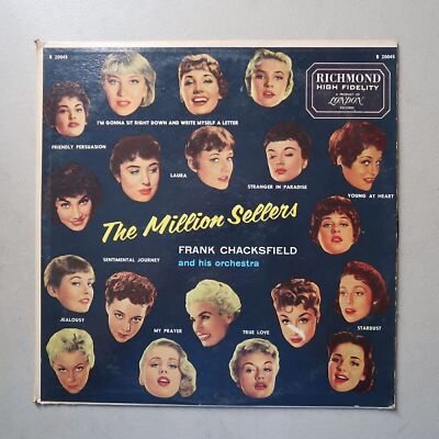 FRANK CHACKSFIELD THE MILLION SELLERS VINYL LP LONDON VG 92