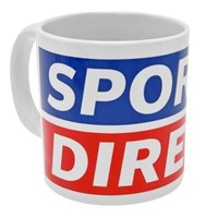 Sports Direct Giant Mug 20 Oz Boxed White Logo Tea Coffee Large Collectable