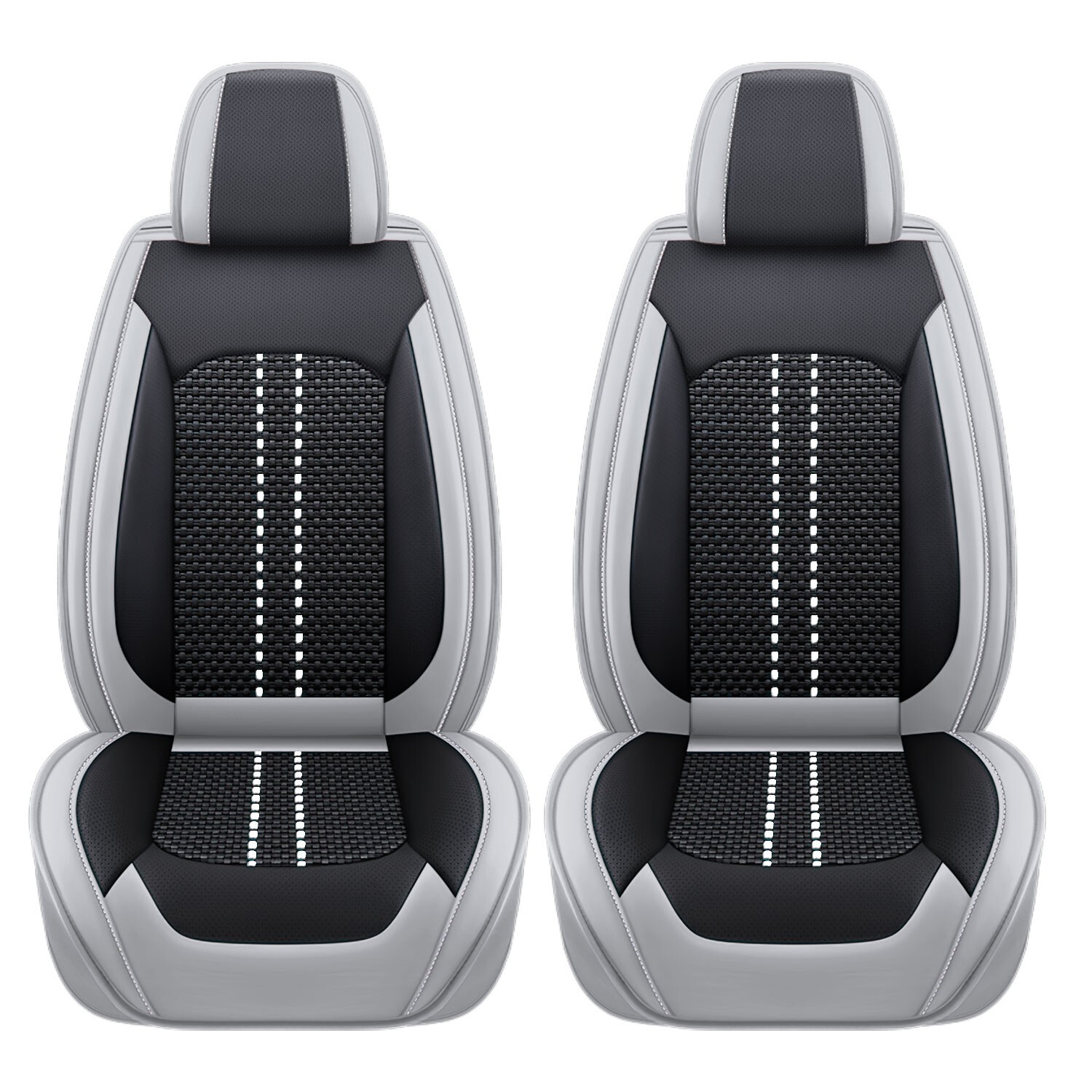 Honda Civic Seat Covers Full Set Car 5-Seat Covers Faux Leather