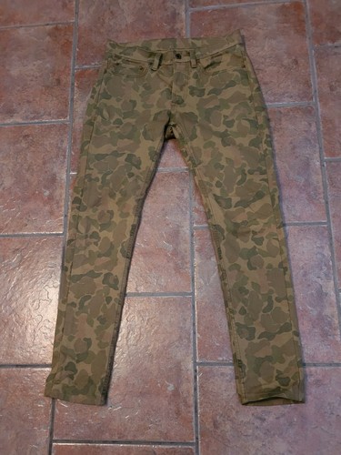 Vtg Polo Ralph Lauren 28x32 Denim Supply Button Fly Camo Pants-World Supply