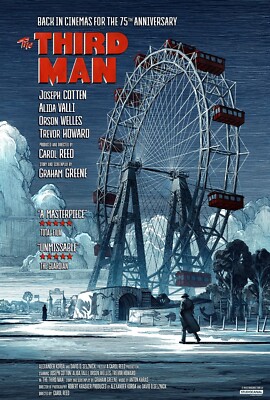 The Third Man movie poster (d)  - 11 x 17 inches - Joseph Cotton, Orson Welles
