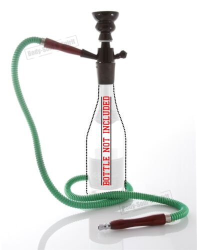 Tragbare Wasserpfeifen-Rauchsäule Grüner Schlauch FLASCHE IST NICHT INBEGRIFFEN - Bild 1 von 3