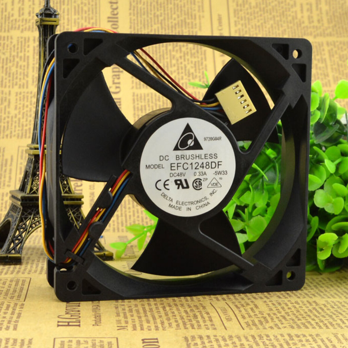 DELTA 12032 12cm 48V 0.33A EFC1248DF Inverter Chassis Cooling Fan