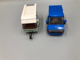 Lego City: Car & Caravan, 60117, Complete w/Manuals & NEW Sticker Sheet