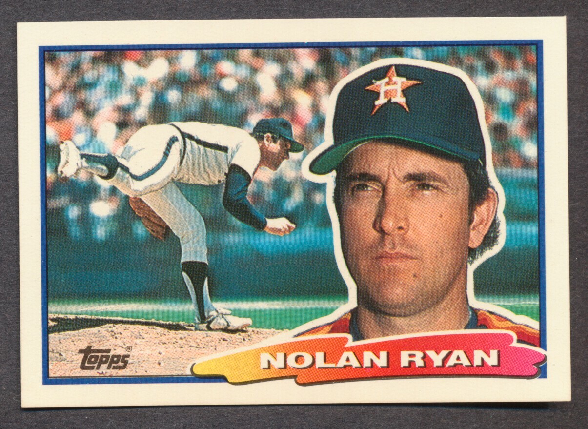1988 Topps Big Baseball ( You Pick ) Hall of Famers, Stars ( Ryan, Ripken etc)