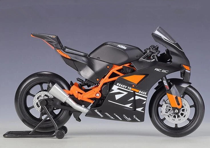 Free Shipping Welly 1:12 KTM RC8C Motorcycle Model Bike New in Box - Image 4 of 4