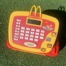 Caisse enregistreuse électronique parlante McDonalds 2004 faire semblant de jouer testée