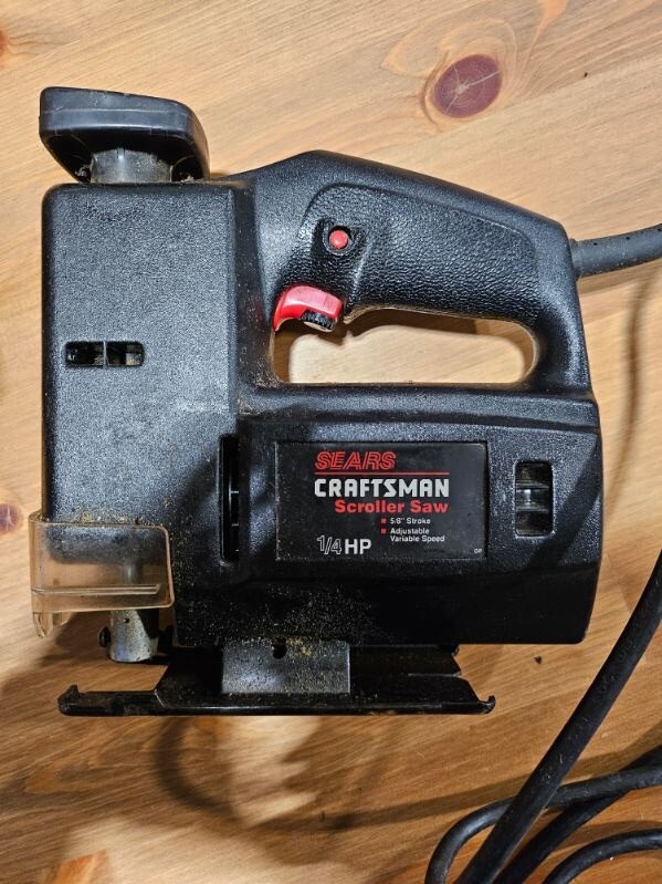 Tool Scrolling Sabre Saw Axminster Professional AP535SS Scroll Saw