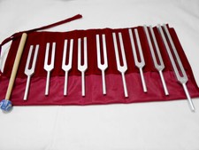 9 Sacred Solfeggio Unweighted Tuning Fork With Mallet