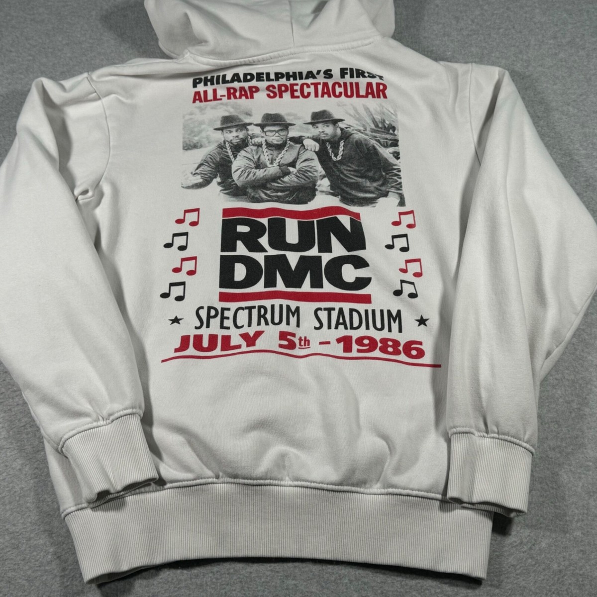 Sudadera Run Dmc Trueno Run Dmc Shirt Adult Medium White