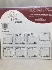 WEBWAY Scrapbooking Baby Album Pages 12 x 12 Pack of 8 Sealed FW-12WP NEW
