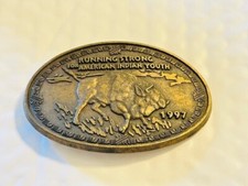 Belt Buckle - 1997 Running Strong for American Indian Youth