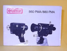 Original(!) Instruction Manual for Eumig 860 PMA/880 PMA - in Swedish!