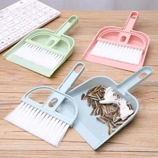 Mini Hand Broom and Dustpan Set Small Dust Pans with Brush Set Cleaning