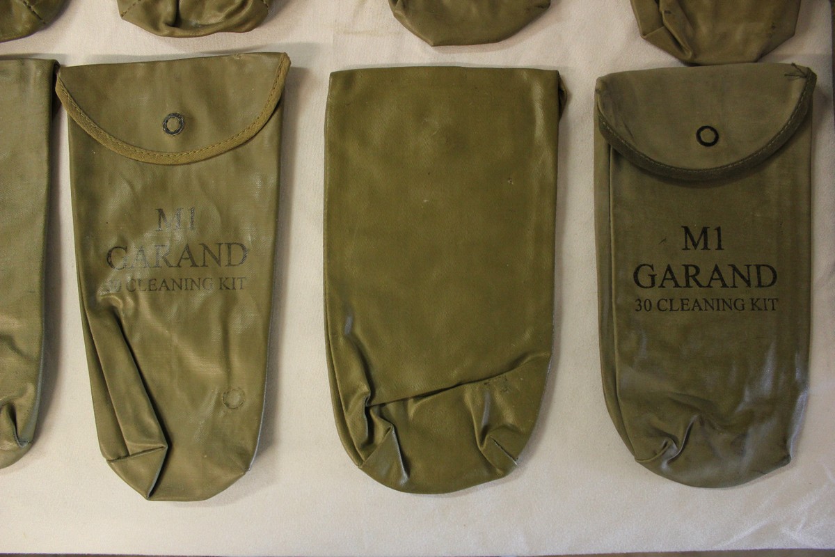 WWII US Army USMC M1 Garand Rifle Cleaning Kit Pouch made