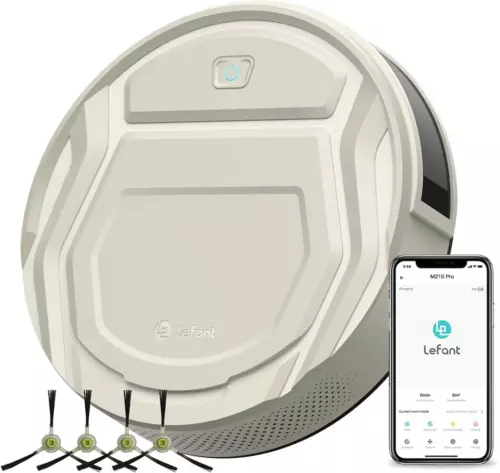 Lefant M210 Pro Roboterstaubsauger 2200Pa Saugroboter Wifi/Alexa/App/Blue