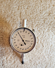 MITUTOYO 2109E-10 DIAL INDICATOR WITH 8MM HOLE IN MTG STEM