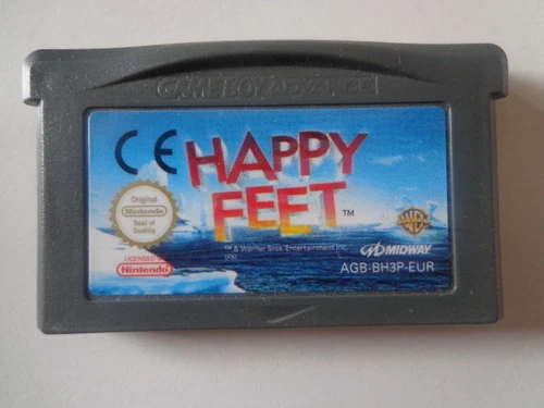 Gameboy Advance Game - Happy Feet (Module)