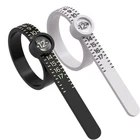 1 Pcs Ring Sizer Measuring Set, Reusable Finger Size Ruler with Magnifying Glass