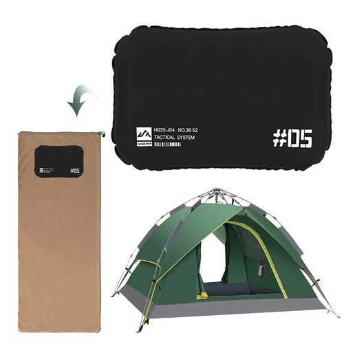 Inflatable Pillow Lightweight Camping Pillow Portable Travel Pillow (Black) #g - Picture 2 of 12