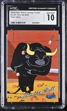 CGC 10 GEM MINT FLEER ULTRA RETRO LOONEY TUNES TORO THE BULL U20