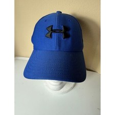 Youth Under Armour Baseball Cap Royal Blue Adjustable Sports Hat Athletic S