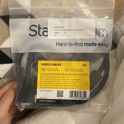 StarTech (MXTMMHQ1M) 1 m A/V-Kabel