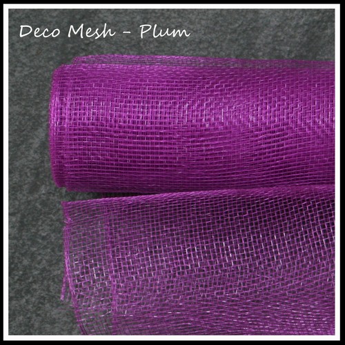 Deco Mesh Rolls 50cm x 9yd Roll - 60 colours available - Genuine UK seller - Picture 47 of 61