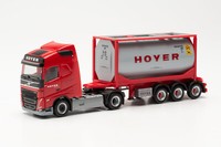 Herpa 316316 Volvo Fh Gl. 2020 Tankcontainer-Sz Hoyer 1:87 Neu Modellauto
