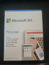 Microsoft Office 365 Personal 1 Year Subscription For 1 User QQ2-01024