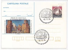 C.P. Castelli Lire 650 Terme di Caracalla