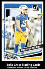 2023 Donruss Cameron Dicker #154 Los Angeles Chargers