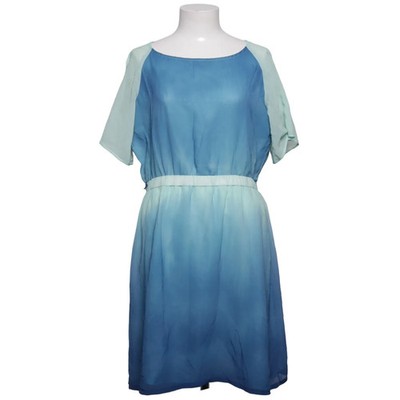 New saks woman, Kleid, Größe: 46, Blau/Grün/Mehrfarbig, Polyester #ChH