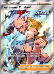 Rapid Strike Style Mustard (Full Art) 162/163 Battle Styles