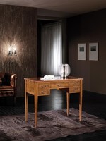 Schreibtisch Tisch Italienische Einrichtung MöBel Tische Holz BüRo SekretäR Neu