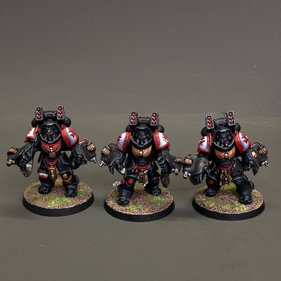 Primaris Aggressors Presale Space Marines Pro Painted Black Templars Squadron