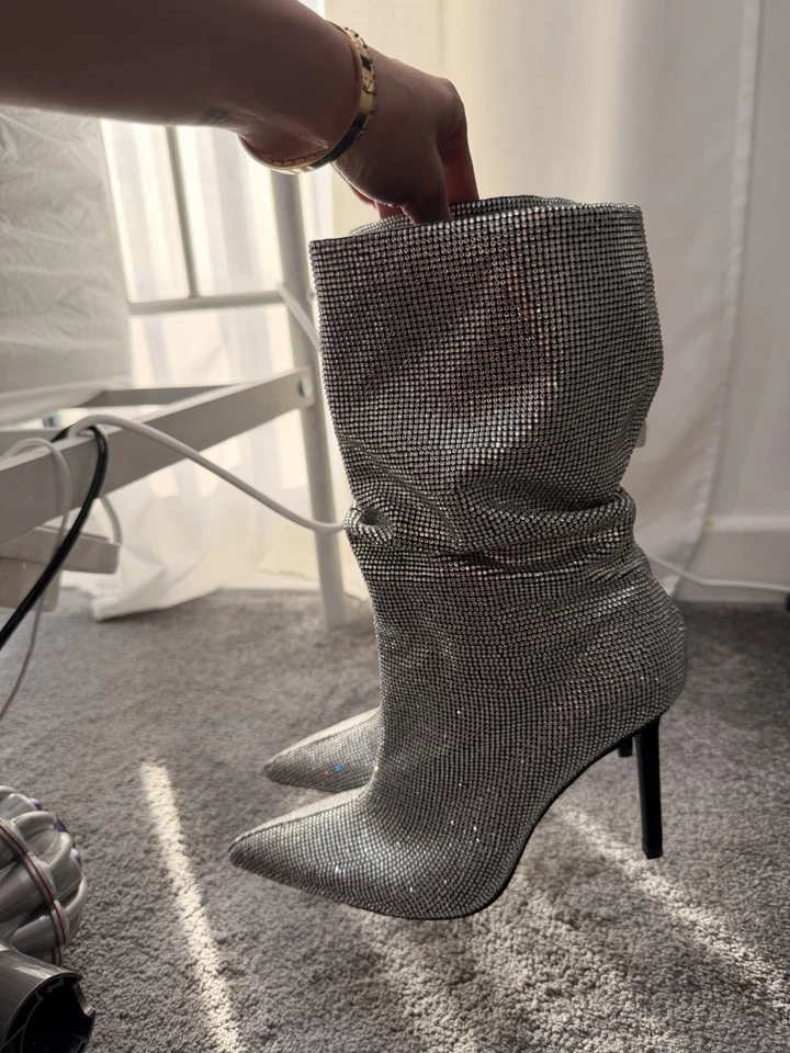 Zara Rhinestone Boots - Image 4 of 4