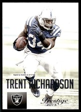 Trent Richardson 2015 Panini Prestige #173 Raiders NFL READ FREE SHIPPING