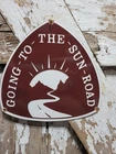New ListingVINTAGE GLACIER NATIONAL PARK PORCELAIN SIGN RARE OLD GOING TO THE SUN MONTANA