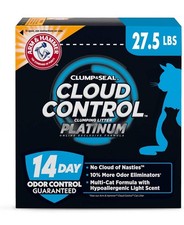ARM  HAMMER Cloud Control Platinum Clumping Cat Litter Odor Control, 27.5 lbs.