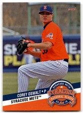 2019 Choice Syracuse Mets Corey Oswalt #18