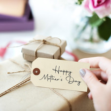 VHC Brands Blank Manila Shipping Tags with Pre-Attached Wire Hangers