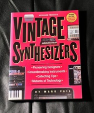 Vintage Synthesizers Book by Mark Vail. 2nd edition. 341p, 2000 copyright