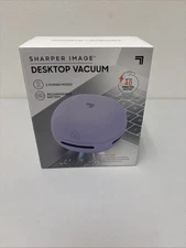 Sharper Image Desktop Cordless Handheld Vacuum Purple G30