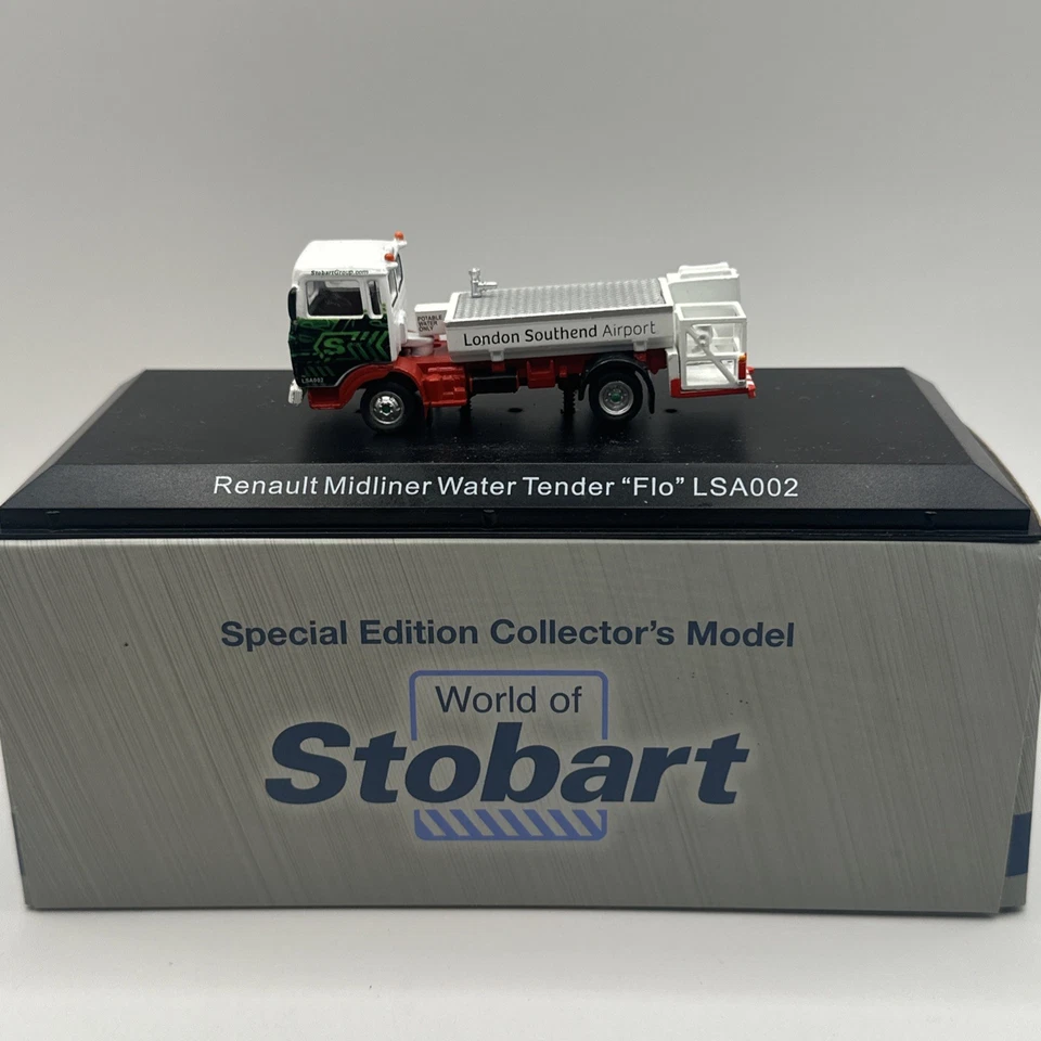 Atlas World of Stobart 1/76 RENAULT MIDLINER WATER TENDER “FLO” LSA002 COMO NUEVO Foto 2 de 4