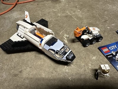 USED LEGO CITY SET 60226 MARS RESEARCH SHUTTLE W/ BOOKS